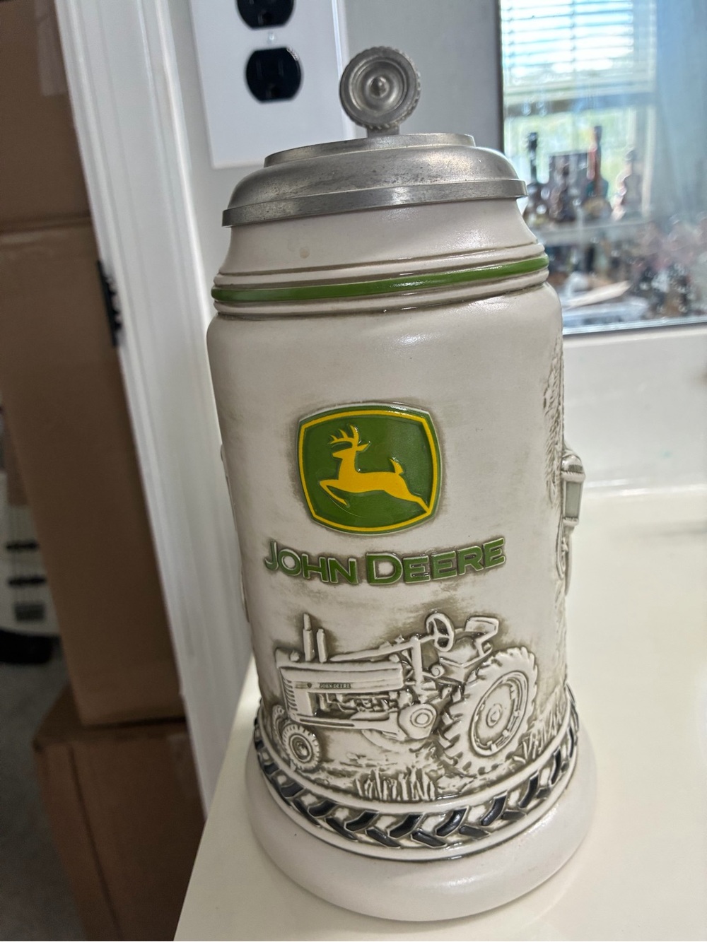 Vintage and Numbered 2003 Avon John Deere Collectible Stein